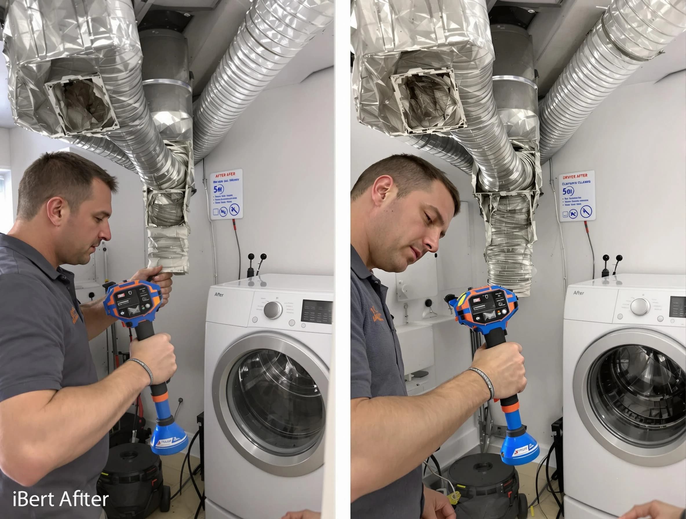 Professional clogged vent cleaning by Garden Grove Dryer Vent Cleaning in Garden Grove