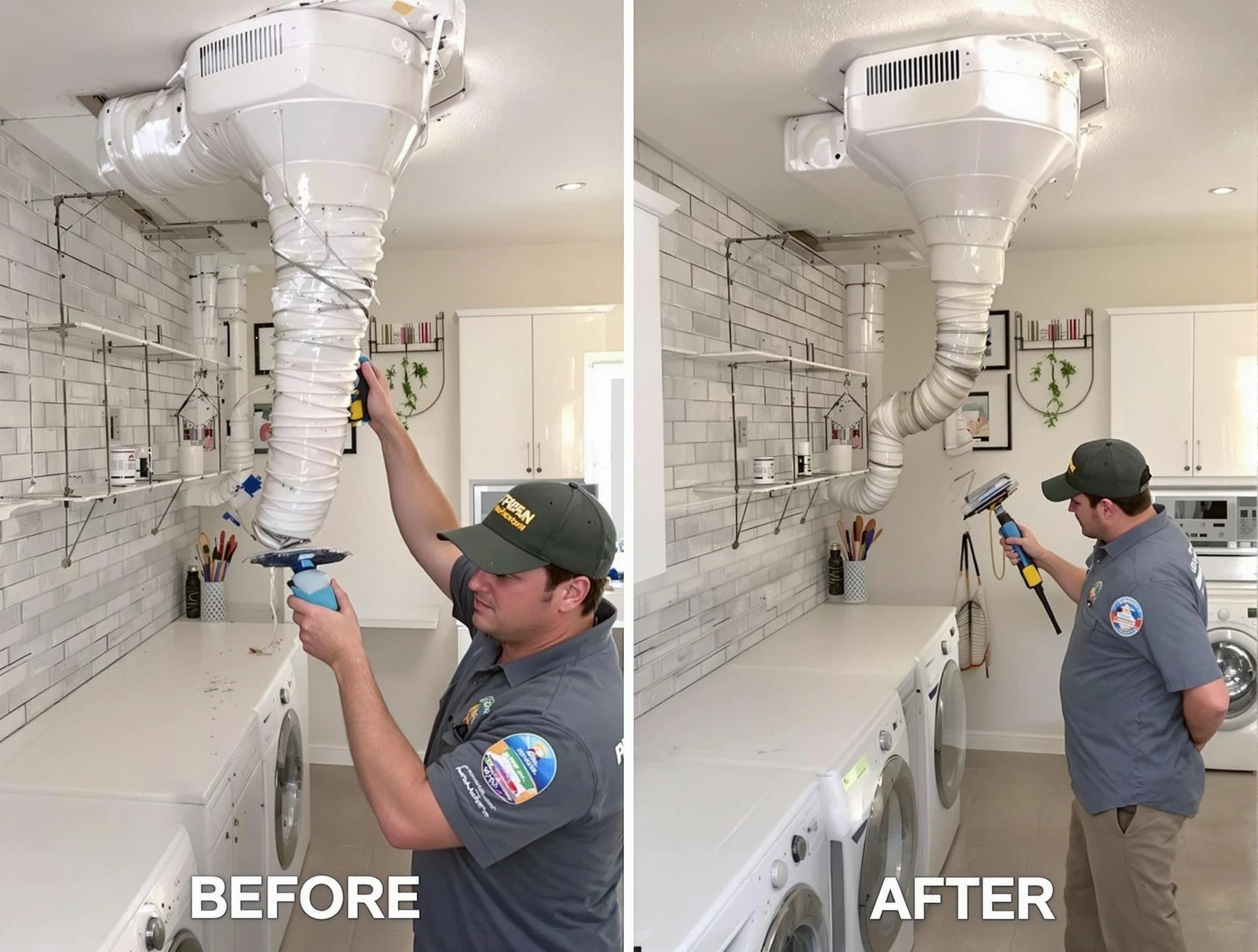Professional dryer exhaust vent cleaning by Garden Grove Dryer Vent Cleaning in Garden Grove