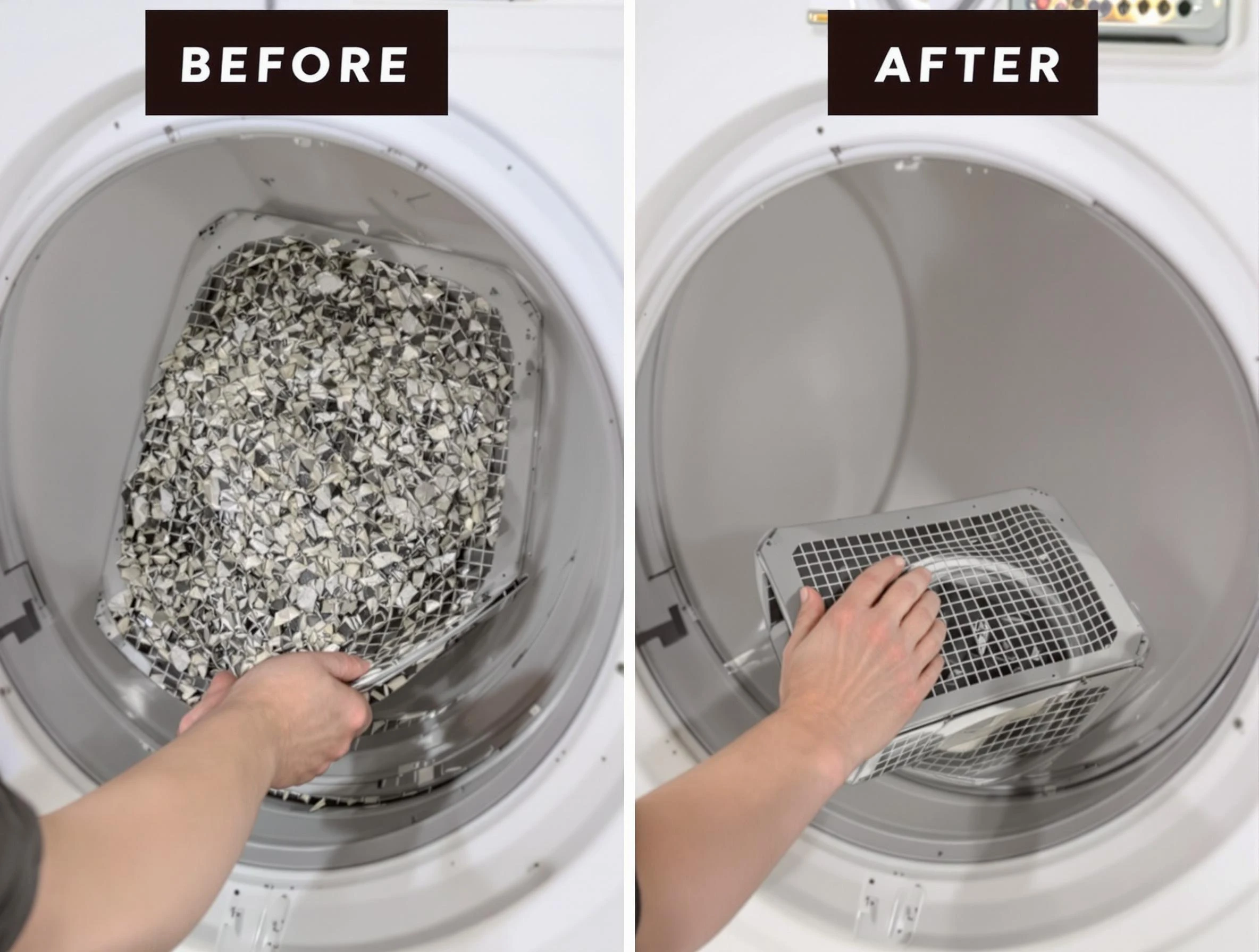 Professional lint trap cleaning by Garden Grove Dryer Vent Cleaning in Garden Grove