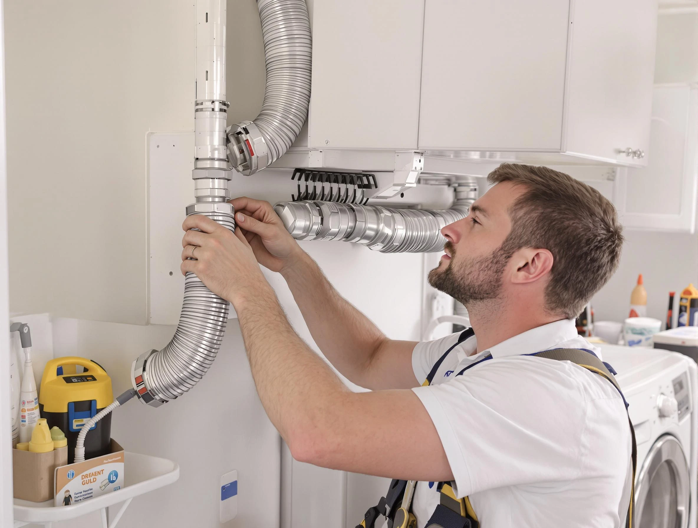 Professional dryer vent repair and installation by Garden Grove Dryer Vent Cleaning in Garden Grove